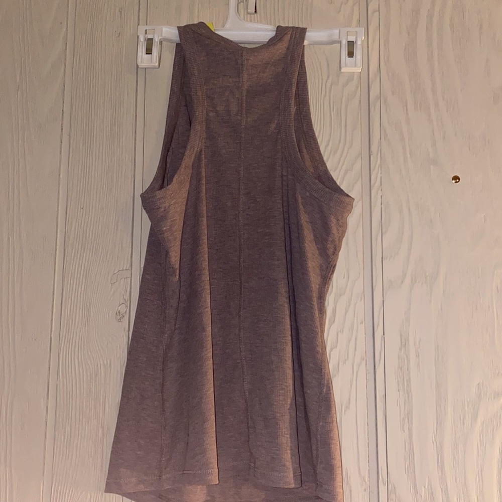 All In Motion Razorback Tank tan/black mix - Picture 3 of 3